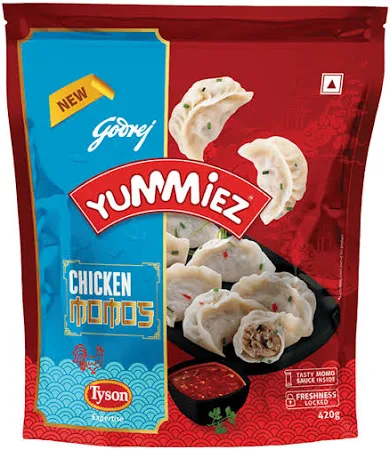 Godrej Yummiez Frozen Chicken Momos